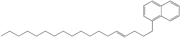 1-(4-Octadecenyl)naphthalene 结构式