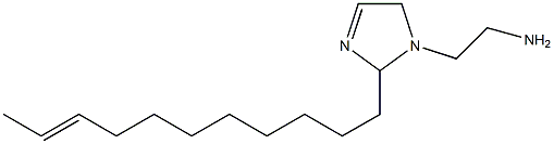 1-(2-Aminoethyl)-2-(9-undecenyl)-3-imidazoline 结构式