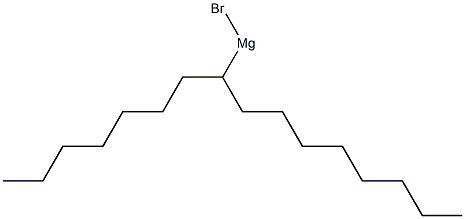 (1-Heptylnonyl)magnesium bromide Structure
