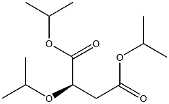 [R,(+)]-(1-Methylethoxy)succinic acid di(1-methylethyl) ester Struktur