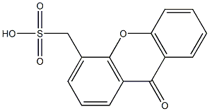 (9-Oxo-9H-xanthen-4-yl)methanesulfonic acid Structure