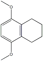 1,2,3,4-Tetrahydro-5,8-dimethoxynaphthalene Structure