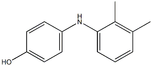 p-(2,3-Dimethylanilino)phenol Struktur