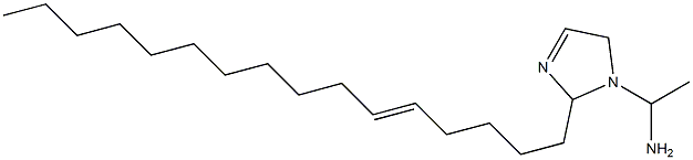 1-(1-Aminoethyl)-2-(5-hexadecenyl)-3-imidazoline,,结构式