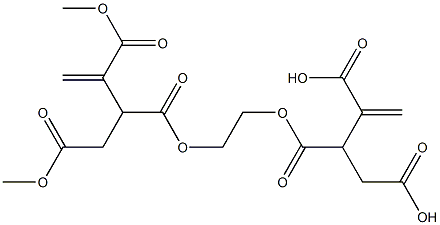 3,3'-[Ethylenebis(oxycarbonyl)]bis(1-butene-2,4-dicarboxylic acid dimethyl) ester|