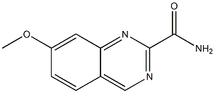 7-Methoxyquinazoline-2-carboxamide,,结构式