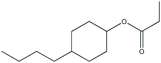  Propionic acid 4-butylcyclohexyl ester