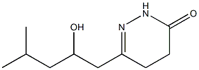 4,5-Dihydro-6-[2-hydroxy-4-methylpentyl]pyridazin-3(2H)-one