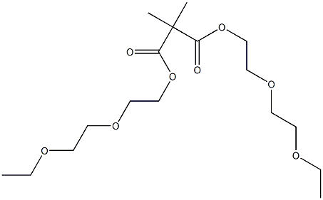 Dimethylmalonic acid bis[2-(2-ethoxyethoxy)ethyl] ester