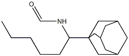 N-[1-(1-Adamantyl)hexyl]formamide Structure