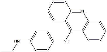 N-[4-(Ethylamino)phenyl]-9-acridinamine Struktur