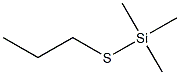 Propylthiotrimethylsilane Structure