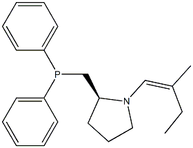  (2S)-2-[(Diphenylphosphino)methyl]-1-[2-ethyl-1-propenyl]pyrrolidine