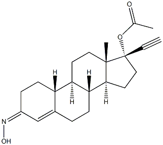 (17R)-17-(Acetyloxy)-19-norpregn-4-en-20-yn-3-one oxime|