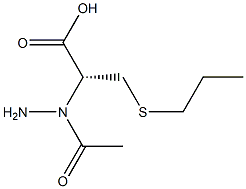 (2R)-2-(Aminomethylcarbonylamino)-3-(propylthio)propionic acid