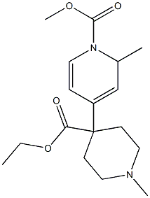 1-Methyl-4-[(1,2-dihydro-1-methoxycarbonyl-2-methylpyridin)-4-yl]piperidine-4-carboxylic acid ethyl ester