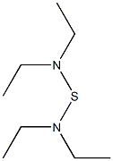 チオビス(ジエチルアミン) 化学構造式