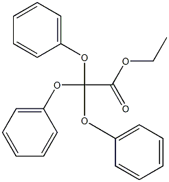 Triphenoxyacetic acid ethyl ester Structure