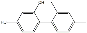 2-(2,4-Dimethylphenyl)benzene-1,5-diol