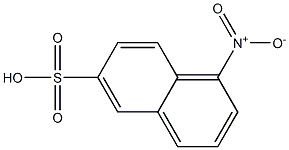 1-Nitro-6-naphthalenesulfonic acid Structure