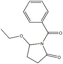 5-Ethoxy-1-[benzoyl]pyrrolidin-2-one 结构式