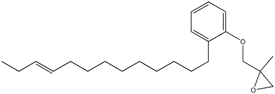 2-(10-Tridecenyl)phenyl 2-methylglycidyl ether|