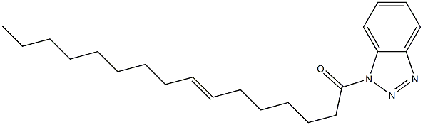1-(7-Hexadecenoyl)-1H-benzotriazole 结构式