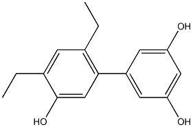 4',6'-Diethyl-1,1'-biphenyl-3,3',5-triol|