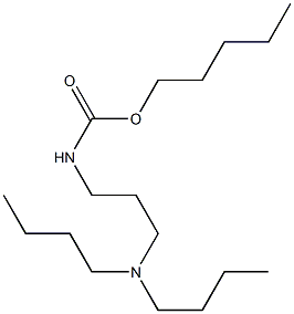 N-(3-Dibutylaminopropyl)carbamic acid pentyl ester Structure