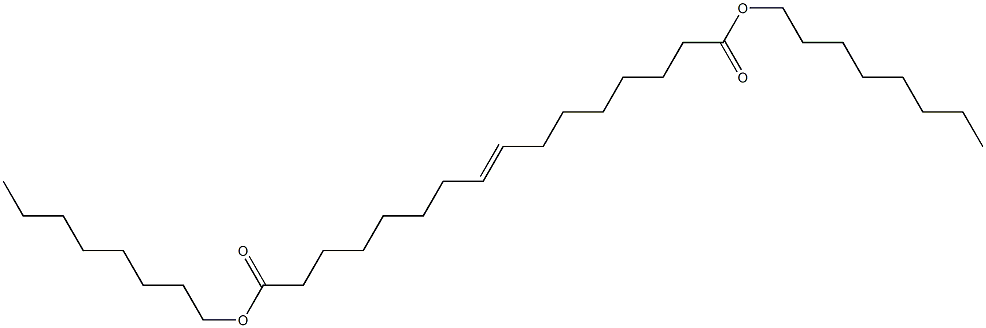 8-Hexadecenedioic acid dioctyl ester,,结构式