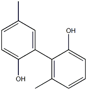 5,6'-Dimethyl-1,1'-biphenyl-2,2'-diol,,结构式