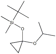 1-Isopropoxy-1-(tert-butyldimethylsiloxy)cyclopropane Structure