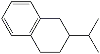 1,2,3,4-Tetrahydro-2-isopropylnaphthalene Struktur