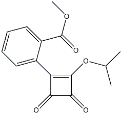 2-(2-Isopropyloxy-3,4-dioxo-1-cyclobutenyl)benzoic acid methyl ester