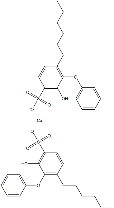 Bis(2-hydroxy-6-hexyl[oxybisbenzene]-3-sulfonic acid)calcium salt|