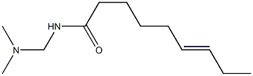 N-[(Dimethylamino)methyl]-6-nonenamide 结构式