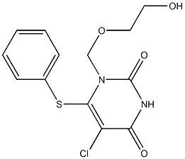  5-Chloro-1-[(2-hydroxyethoxy)methyl]-6-(phenylthio)pyrimidine-2,4(1H,3H)-dione