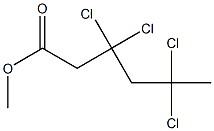 3,3,5,5-Tetrachlorohexanoic acid methyl ester|