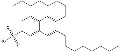  6,7-Dioctyl-2-naphthalenesulfonic acid