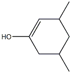3,5-Dimethyl-1-cyclohexen-1-ol,,结构式
