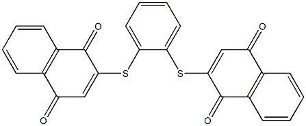  2,2'-(1,2-Phenylenedithio)bis(1,4-naphthoquinone)