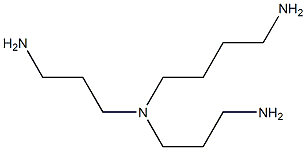 4-[Bis(3-aminopropyl)amino]butane-1-amine Struktur