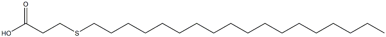 3-(Octadecylthio)propionic acid Struktur