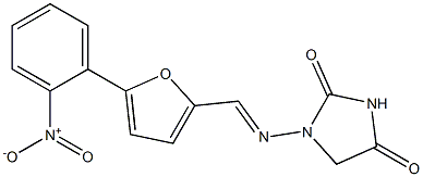  1-[[[5-(2-Nitrophenyl)-2-furanyl]methylene]amino]-2,4-imidazolidinedione