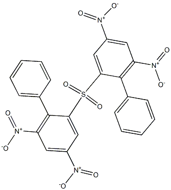 Phenyl(3,5-dinitrophenyl) sulfone,,结构式