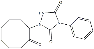  4-Phenyl-1-(2-oxocyclooctyl)-1,2,4-triazolidine-3,5-dione