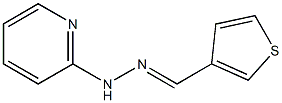 3-[(2-Pyridylamino)iminomethyl]thiophene,,结构式