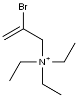 N-(2-Bromoallyl)-N,N-diethylethanaminium Structure