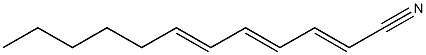 2,4,6-Dodecatrienenitrile