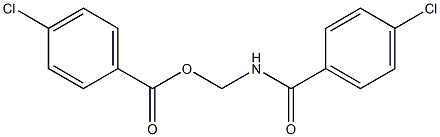 4-Chlorobenzoic acid [[4-chlorobenzoyl]amino]methyl ester|